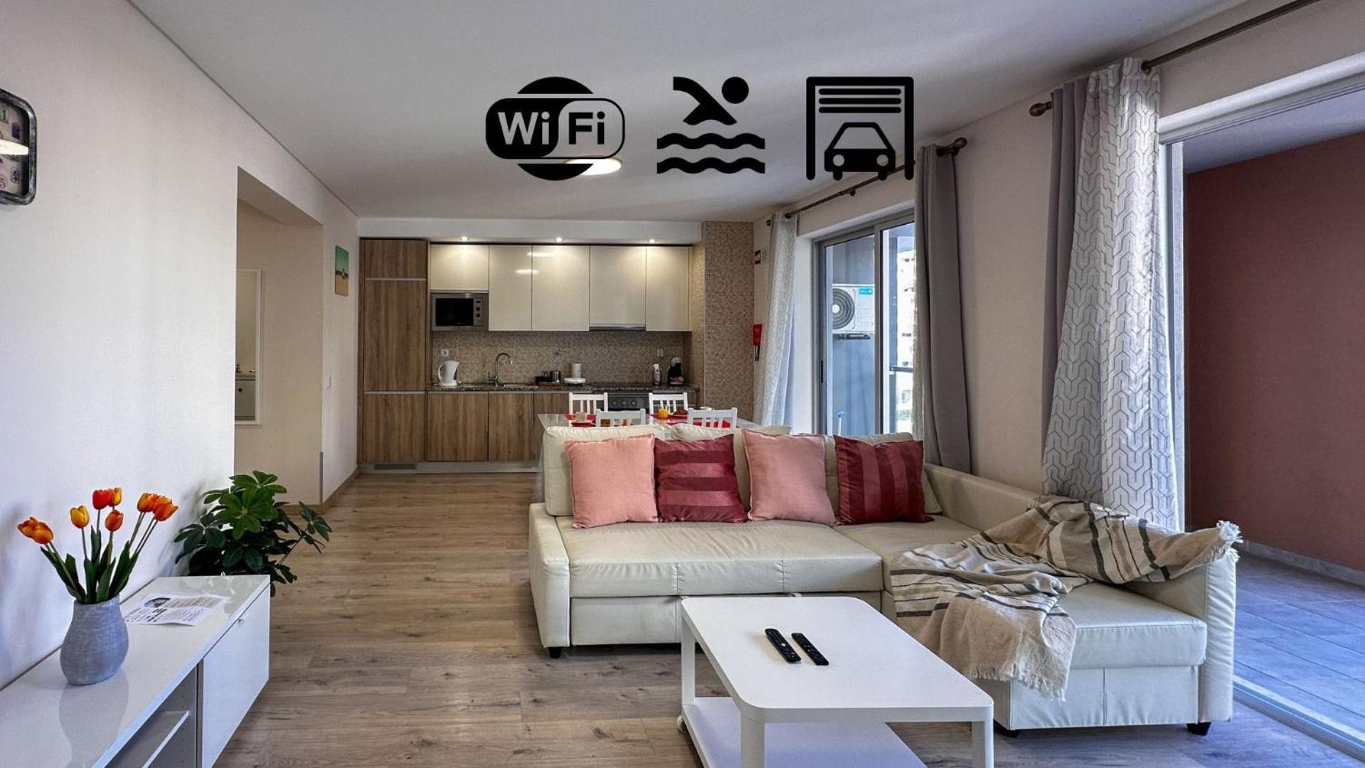 Apartamento Elegante Com Garagem E Piscina Na Praia Da Rocha Portimão Eksteriør bilde